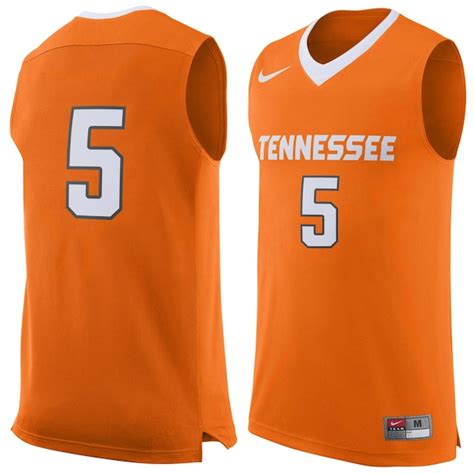 mens nike 5 tennessee orange tennessee volunteers replica jersey|nike tennessee volunteers jersey.